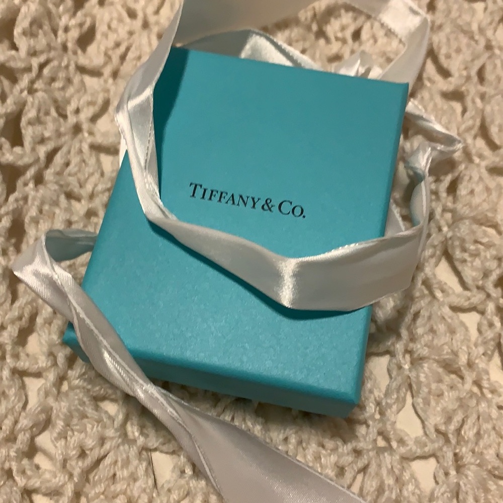 Tiffany & Co box with ribbon
